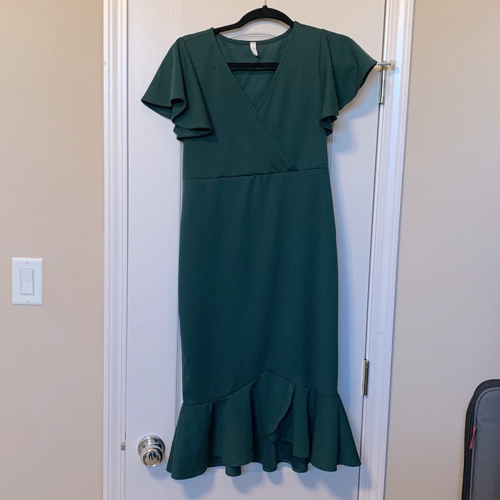 Pink Blush Maternity Dress